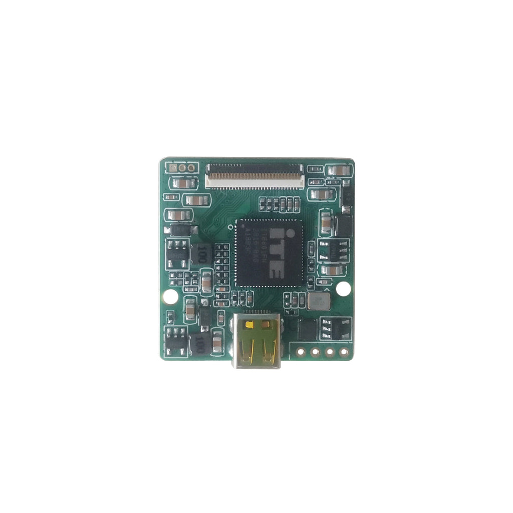 0.39 inch micro OLED display module back view angle