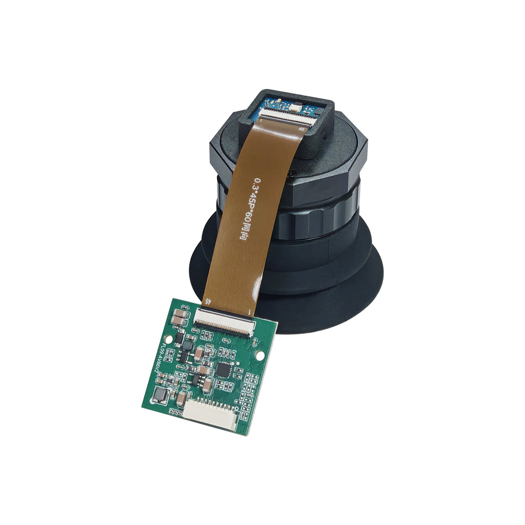 0.4 Inch FLCOS Micro Display Optics Integrated Kit – Prism Eyepiece and Driver Board, 45-Degree View