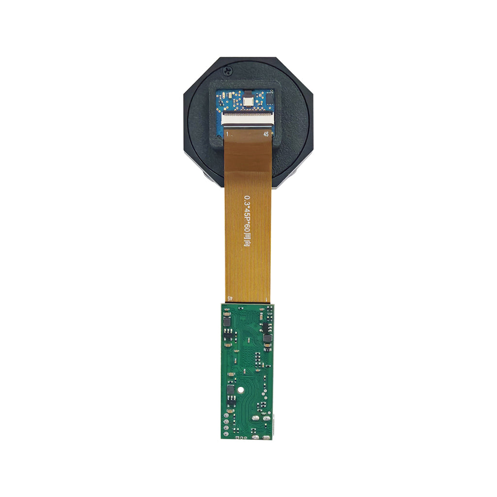 0.4 Inch FLCOS Micro Display with Prism Eyepiece and Driver Board – Rear FPC Interface View