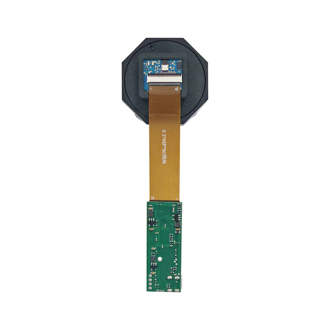 0.4 Inch FLCOS Micro Display with Prism Eyepiece and Driver Board – Rear FPC Interface View