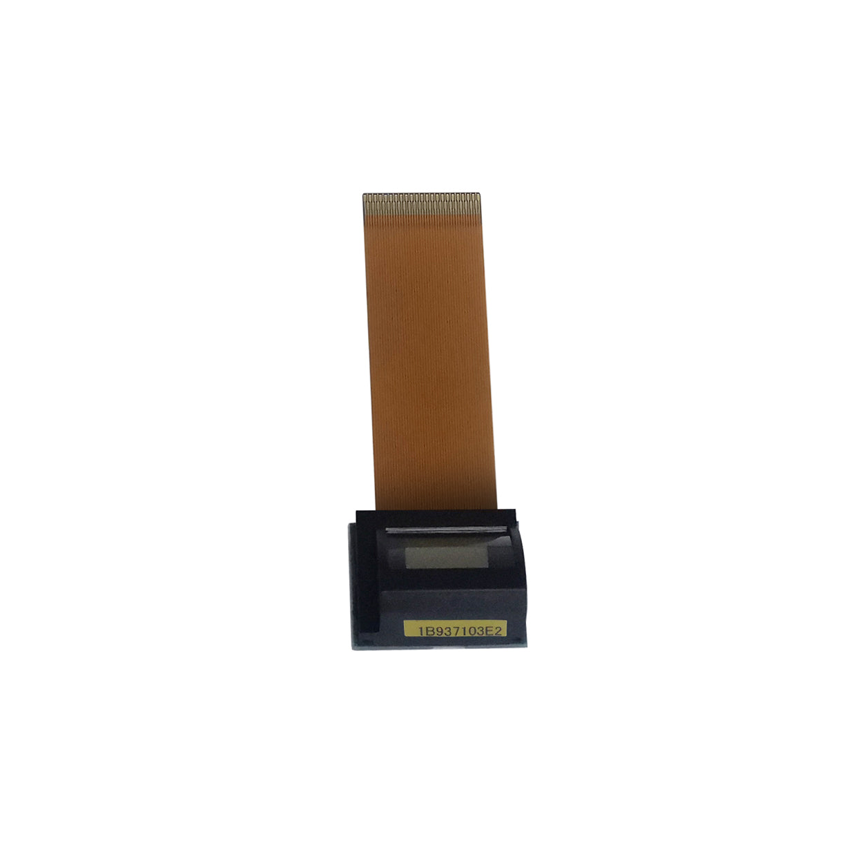 0.4 inch FLCOS micro display module bottom view showing serial number label IB937109E2