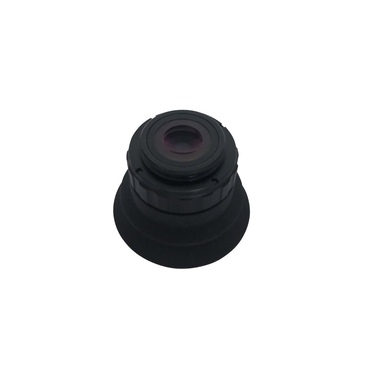 Optical eyepiece eyecup for 0.4 inch FLCOS micro display night vision monocular