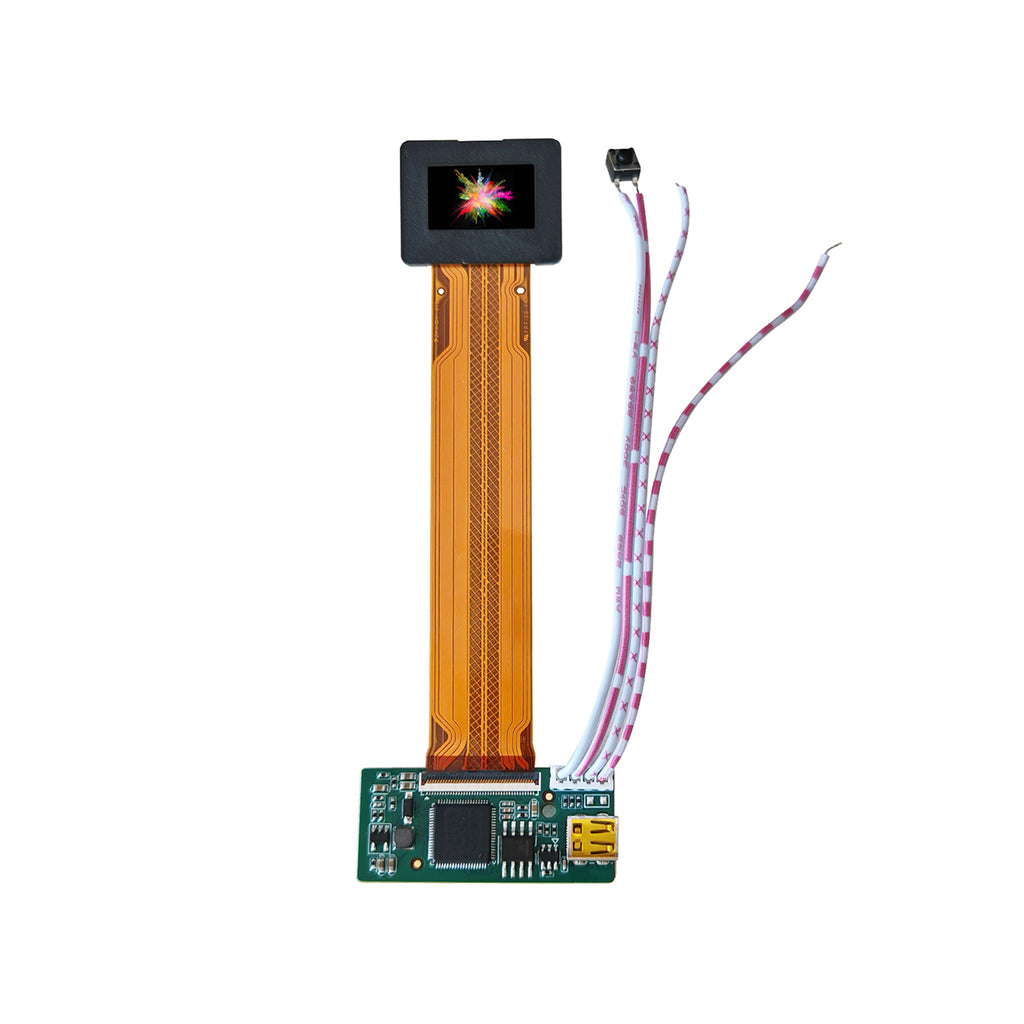 Pantalla Micro OLED HD de 0,71 pulgadas 1920×1080 LVDS con placa controladora HDMI