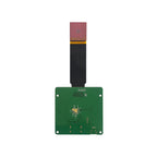 1.03 inch Micro OLED module rear view showing driver board with MIPI interface, USB-C connector and component layout