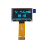 Pantalla OLED de 1.54 pulgadas 128×64 SSD1309 Color Azul Blanco 24 pines
