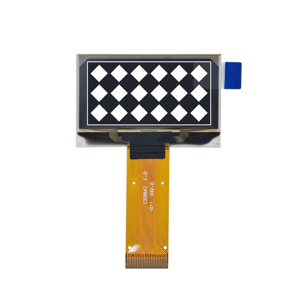 Pantalla OLED de 1.54 pulgadas 128×64 SSD1309 Color Azul Blanco 24 pines