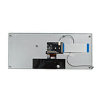Rear view of bar LCD display module showing PCBA driver board and connector interface