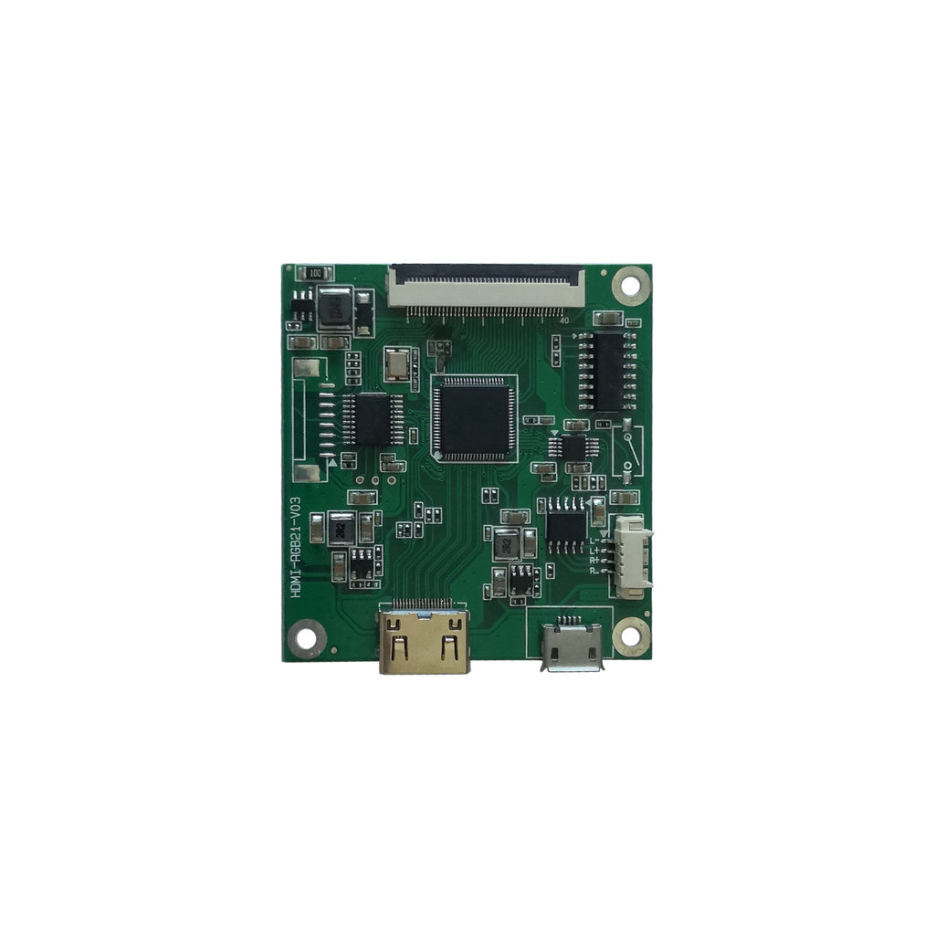 2.1 inch TFT LCD round display HDMI driver board