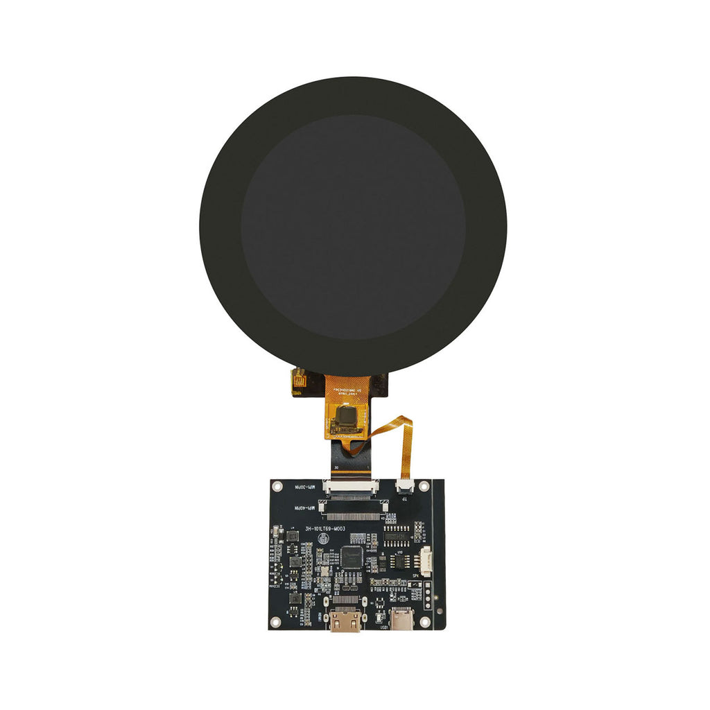 3.4 Inch 800×800 Round TFT LCD Display Touch Panel Screen Module MIPI
