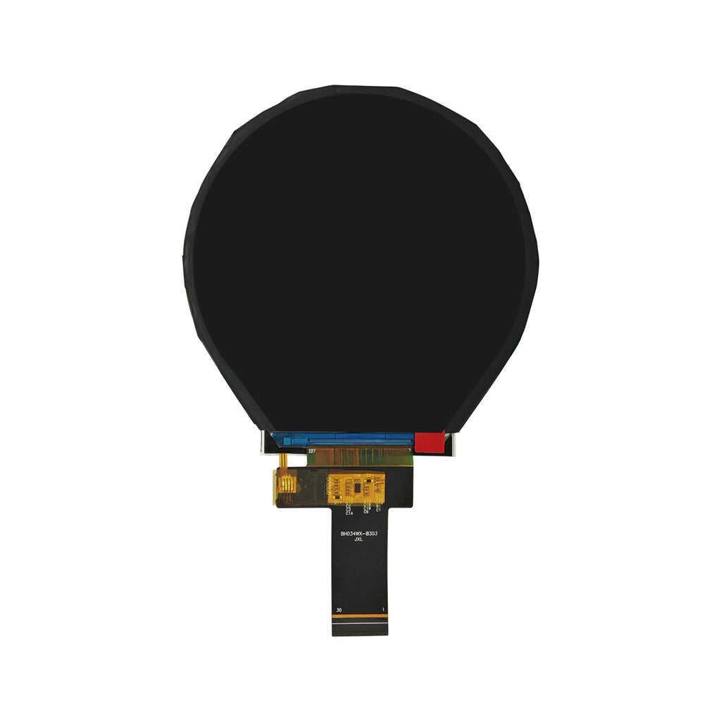 3.4 Inch Circular TFT Display Round Screen 800×800 MIPI And HDMI Board