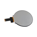 4-inch round TFT LCD display side view with display connector