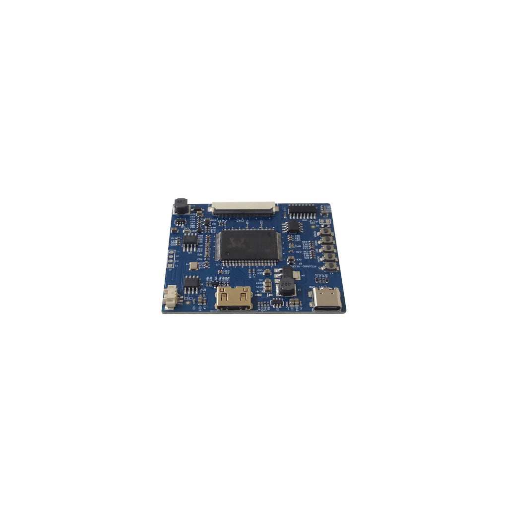 HDMI driver board for 4 inch TFT display, compact PCB for embedded systems and kiosk applications	