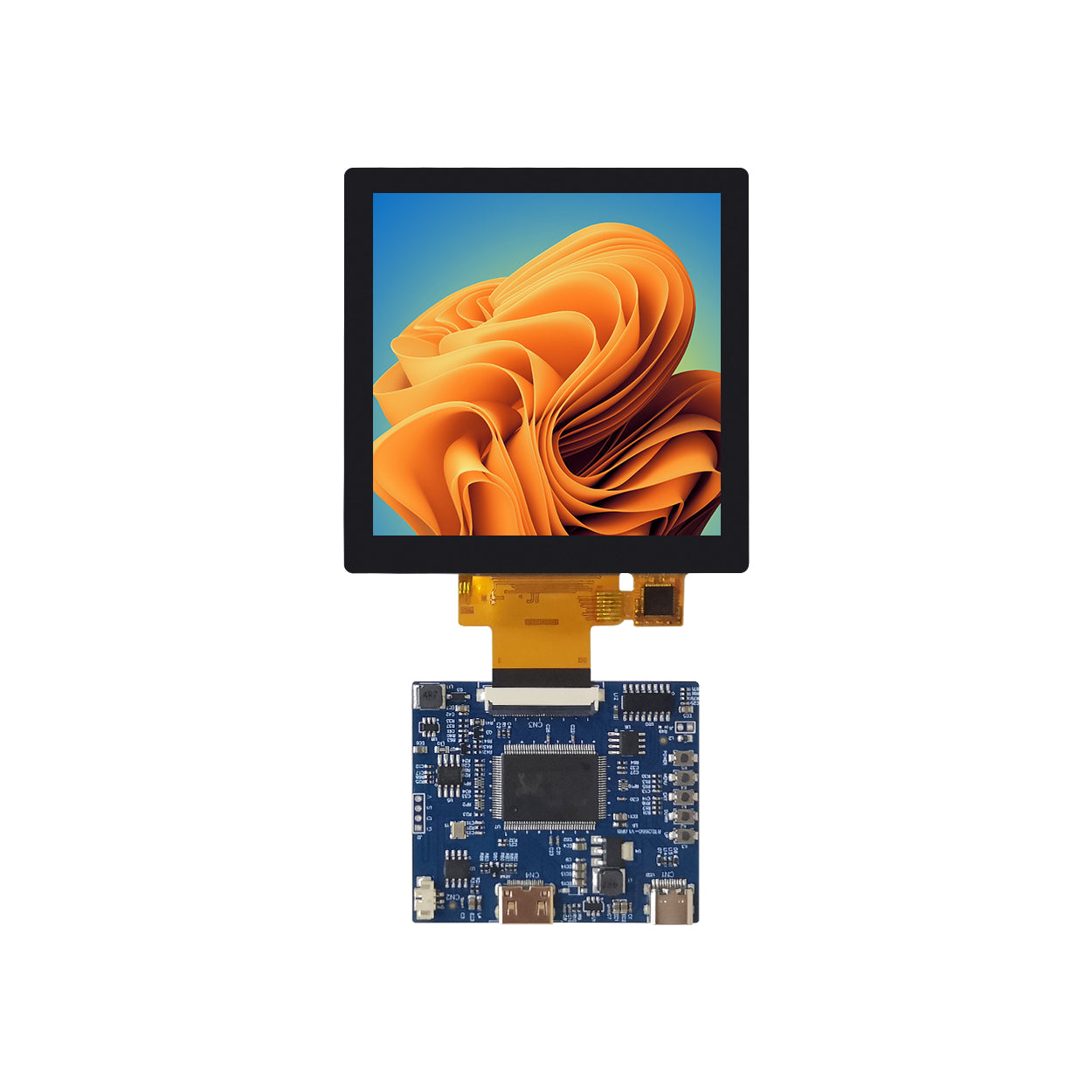 4 inch TFT display with capacitive touch panel and FPC connector, GT911 touch controller
