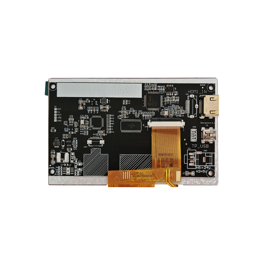 5 Inch TFT LCD Display Module 800×480 RGB 40Pin With HDMI Driver Board