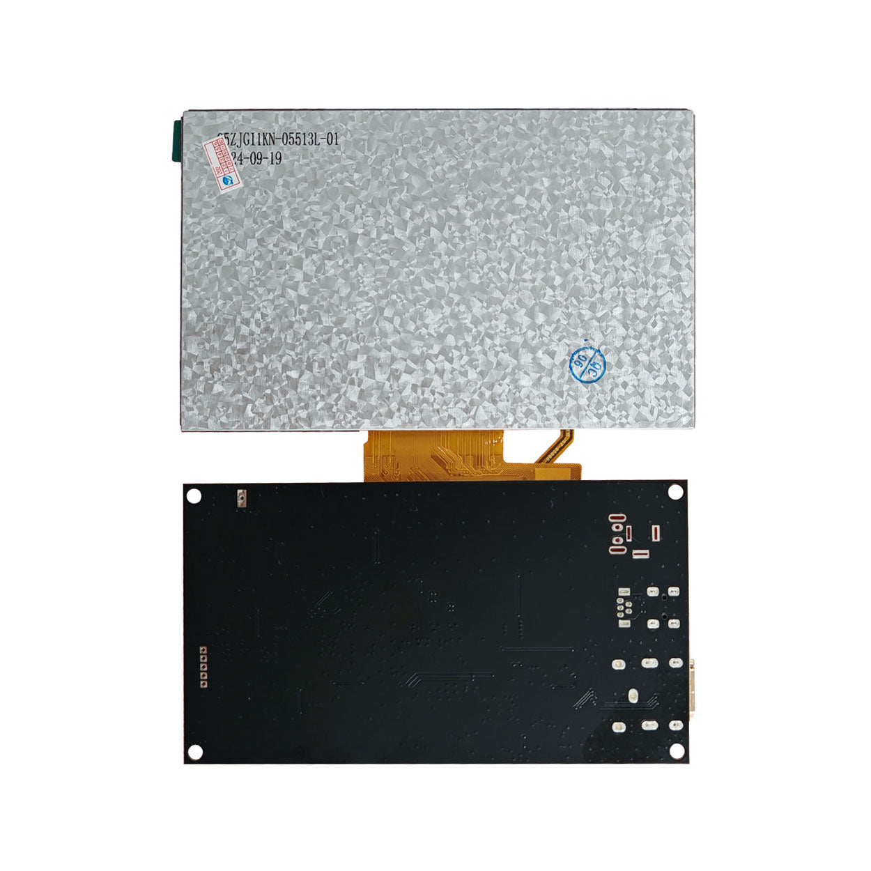 5 Zoll TFT-LCD-Displaymodul 800×480 RGB 40-polig mit HDMI-Treiberplatine