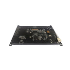 Angled view of 7-inch TFT LCD display module with controller board