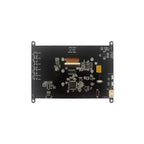Back view of 7-inch TFT LCD display module and controller board